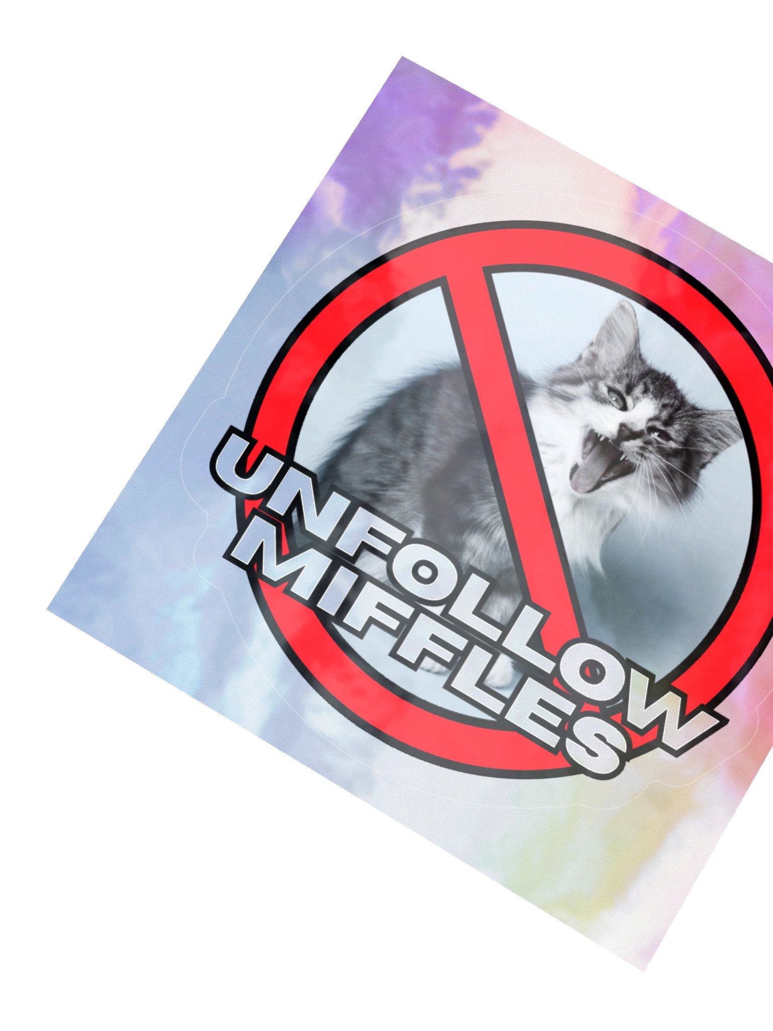 Unfollow Miffles Sticker product image (2)