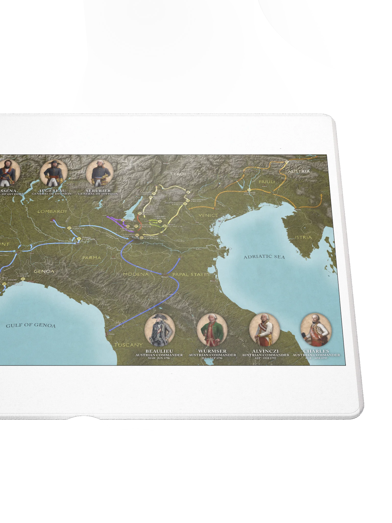 Napoleon's First Campaign - Gaming Mouse Pad product image (5)