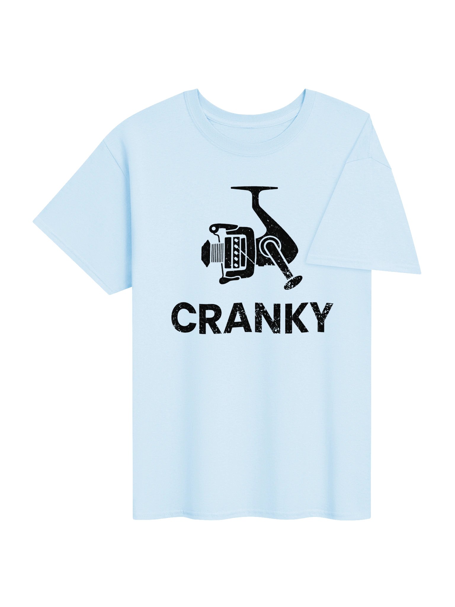 Cranky Fishing Reel T-Shirt – Funny Fisherman Gift for Dad product image (24)