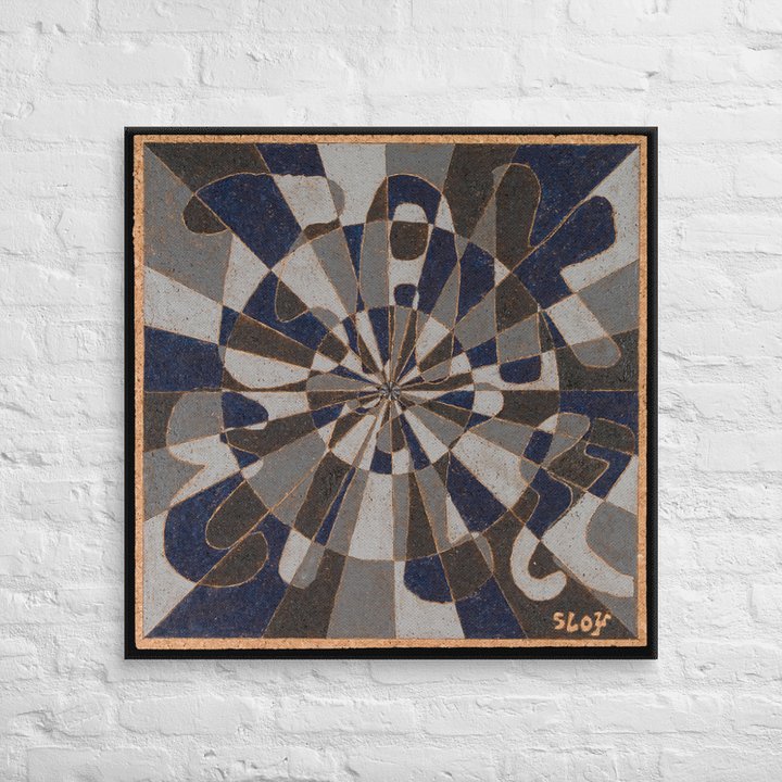 TAKE IT EZ on Canvas (32" x 32") product image (2)