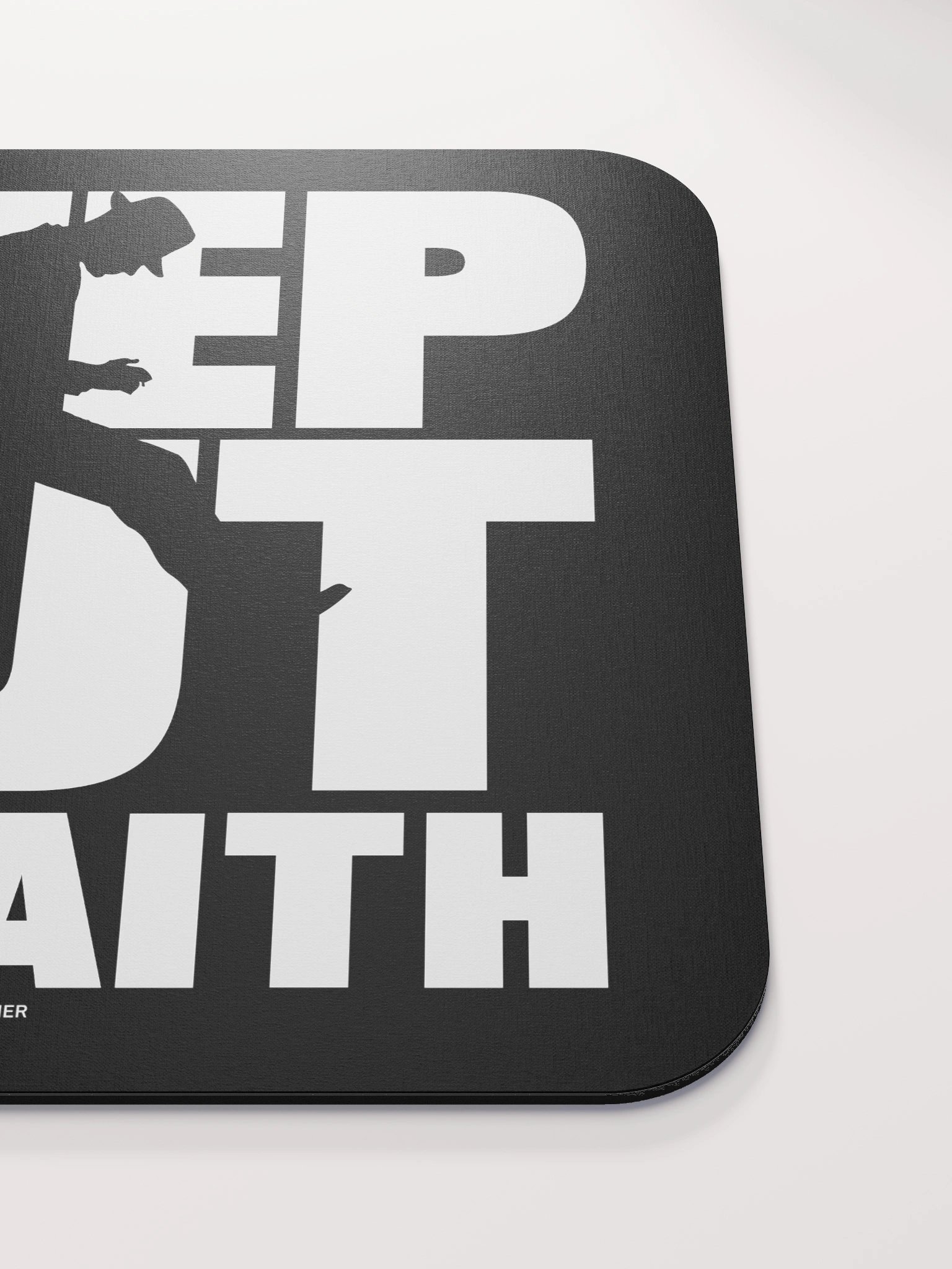 Step Out on Faith, Wht Mouse Pad product image (5)