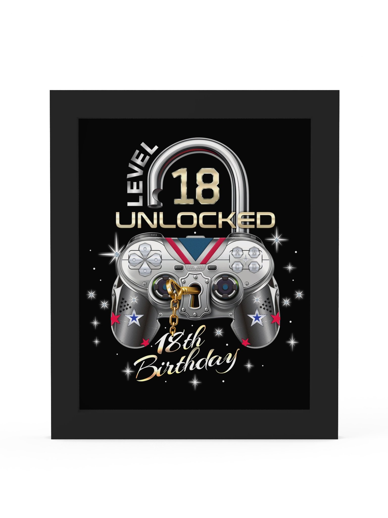 Gaming Framed Poster - 18th Birthday Gift product image (1)