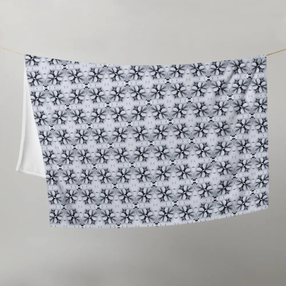 Midnight Blossoms Throw Blanket product image (10)