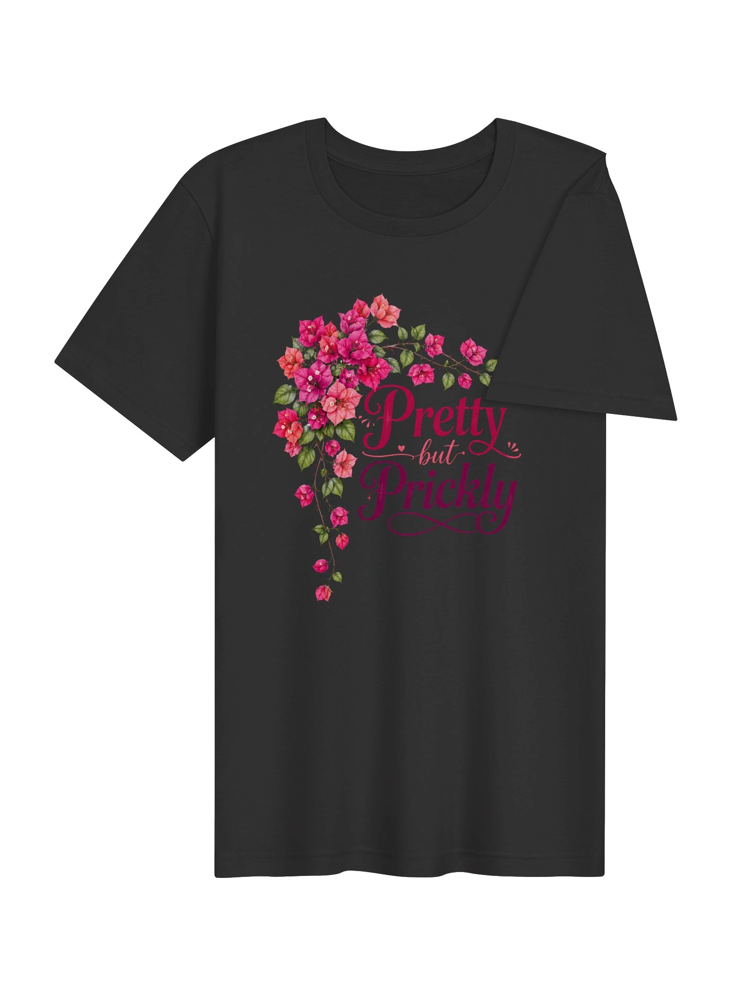 Pretty but Prickly Floral T-Shirt product image (14)