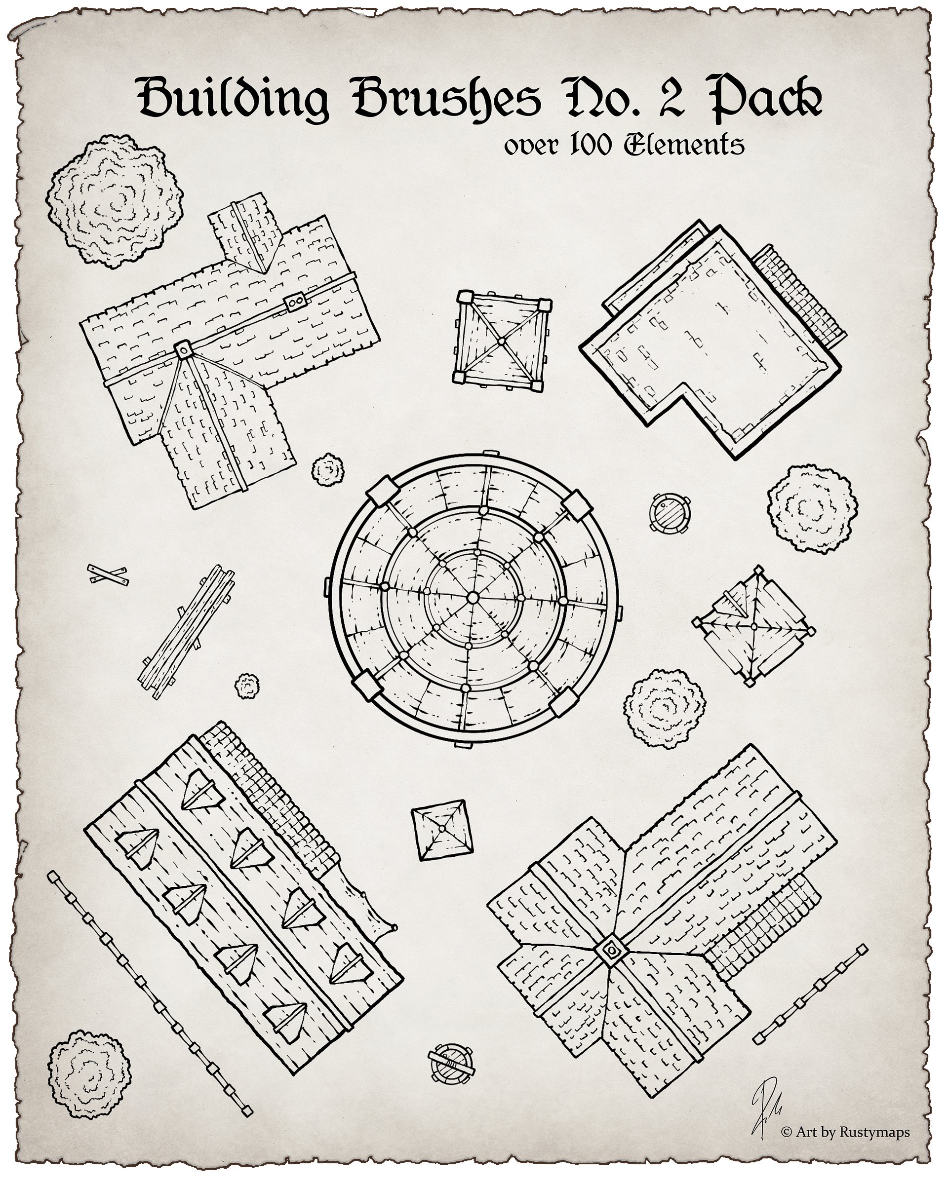 Building Brushes No. 2 Pack product image (1)