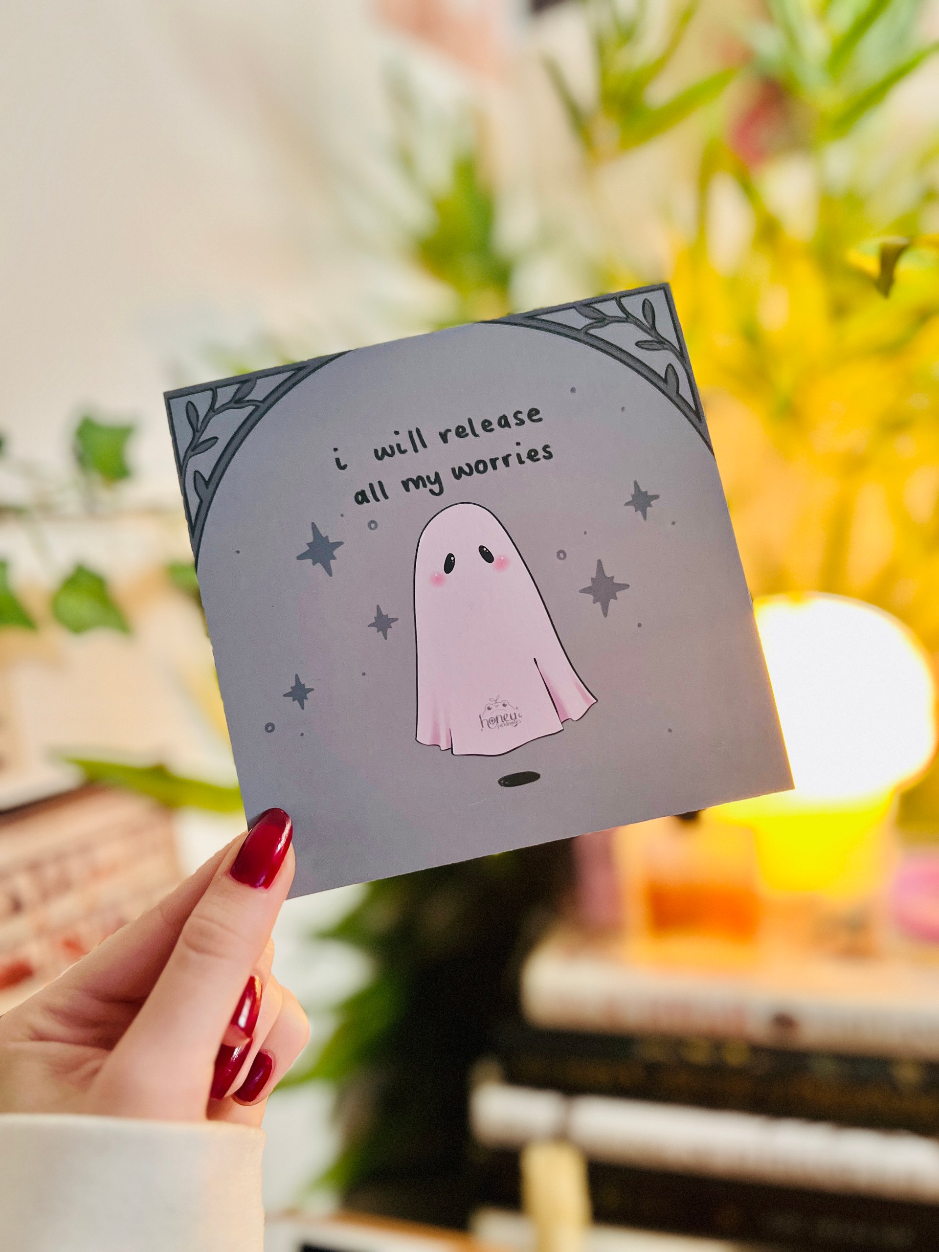 I will release all my worries art print product image (2)