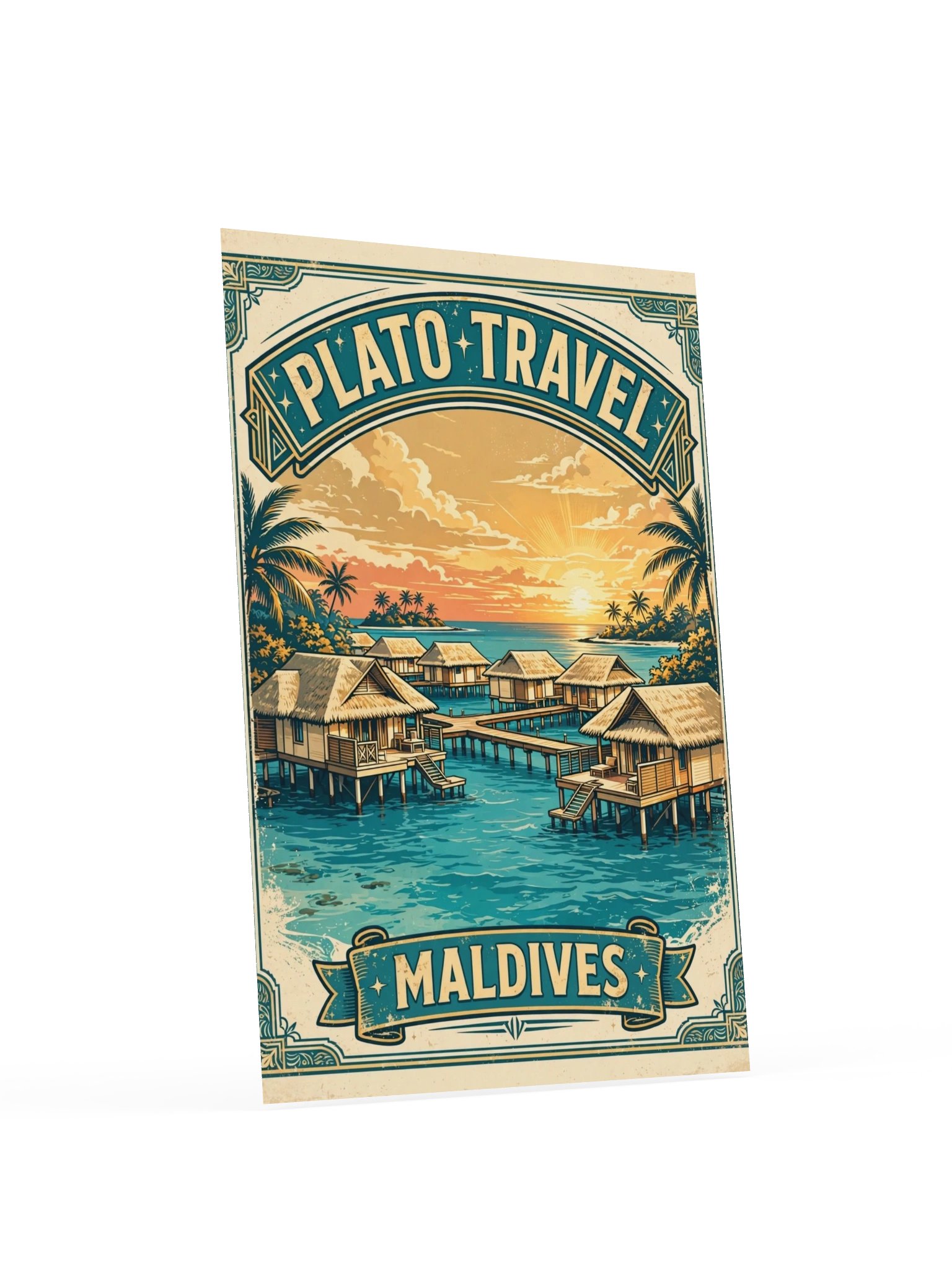 Maldives Poster Art Print product image (4)