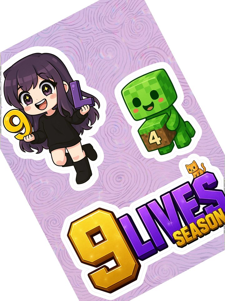 9LS4 Caithix Sticker Sheet product image (2)
