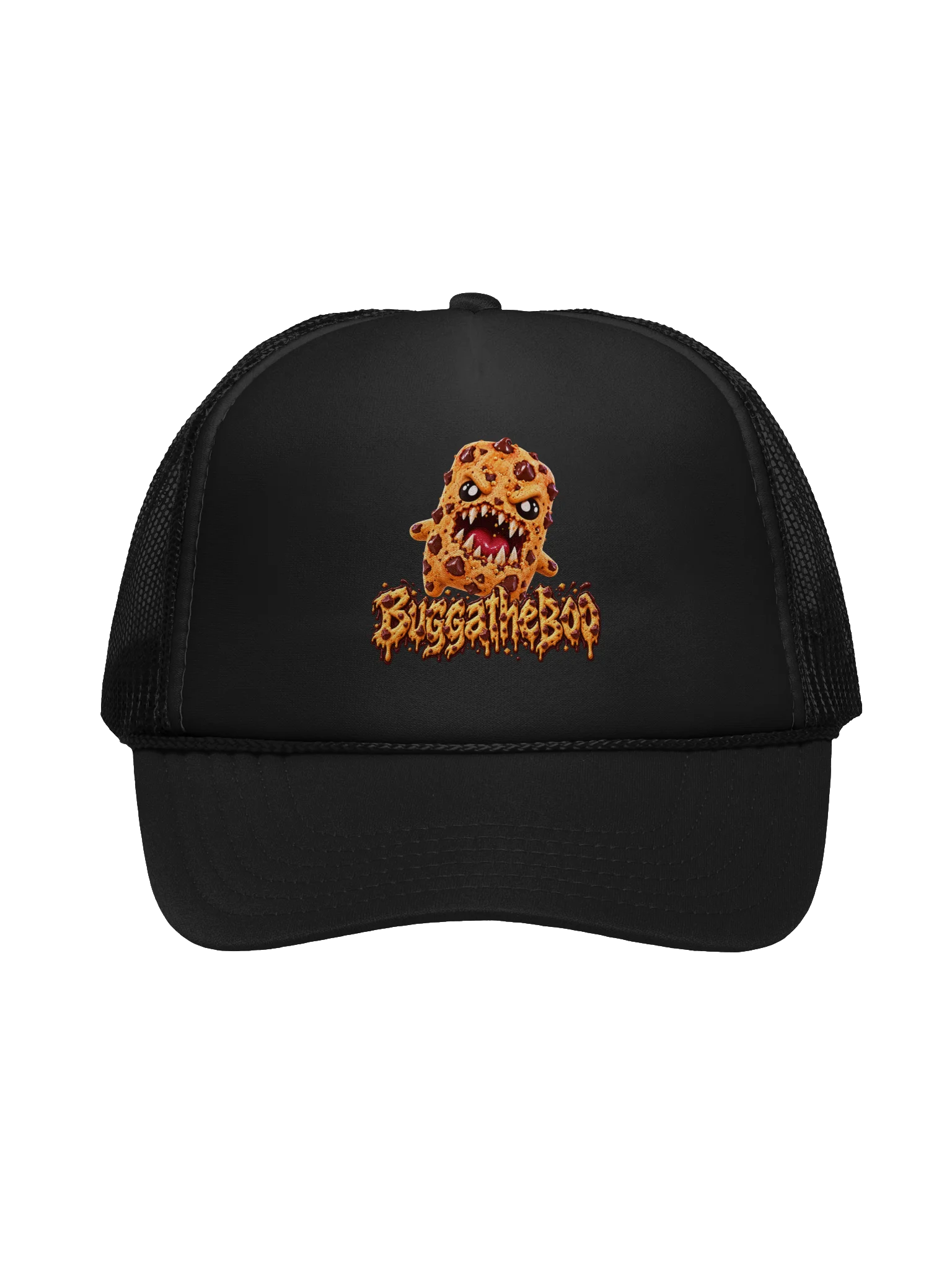 SPRITEFEST "Cookie Sprite" Black FOAM Trucker Snapback Hat product image (1)