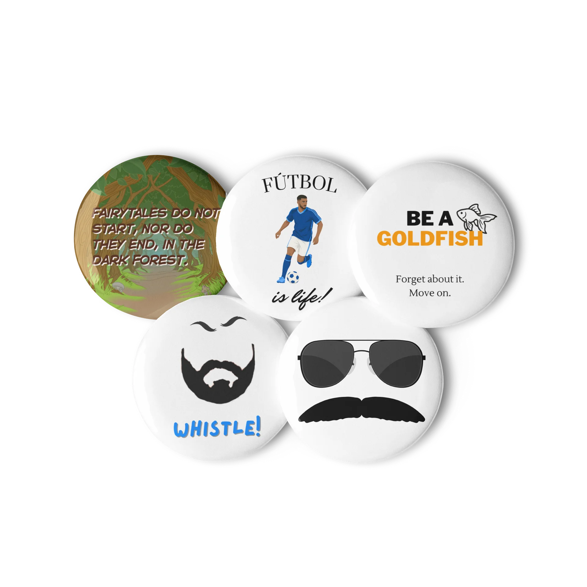 Ted Lasso Inspired Pin Button Set product image (3)