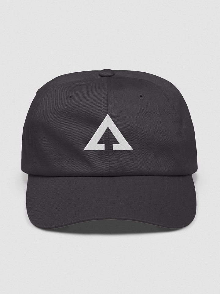 Singular White Triangle - Dark Dad Hat product image (1)