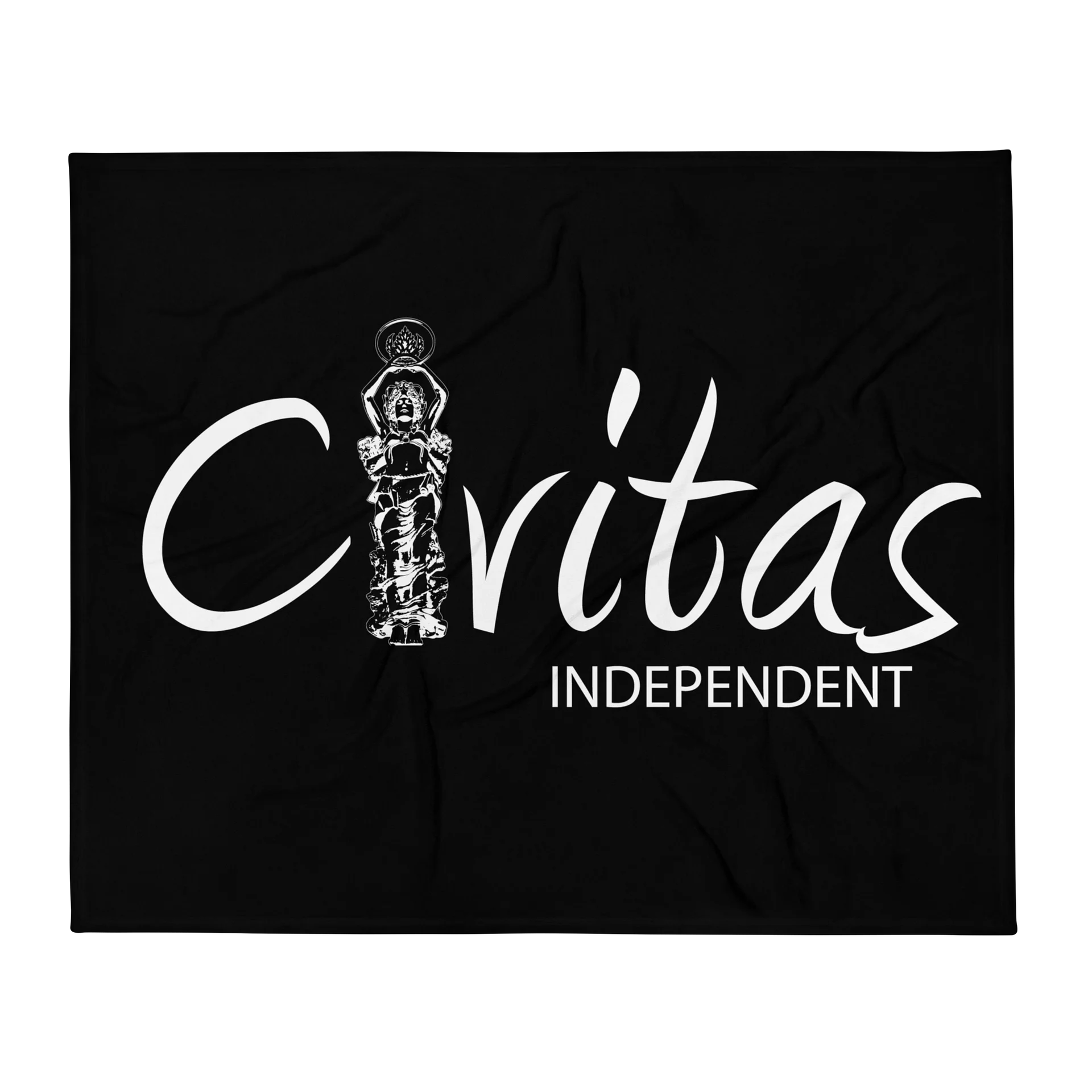 Logo Blanket (Black) product image (1)