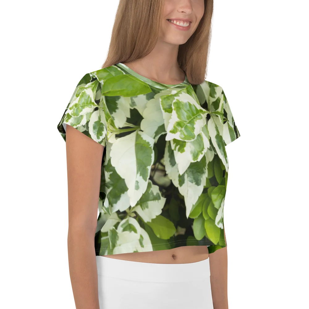 Moss & Parch All-Over Print Crop Tee product image (4)