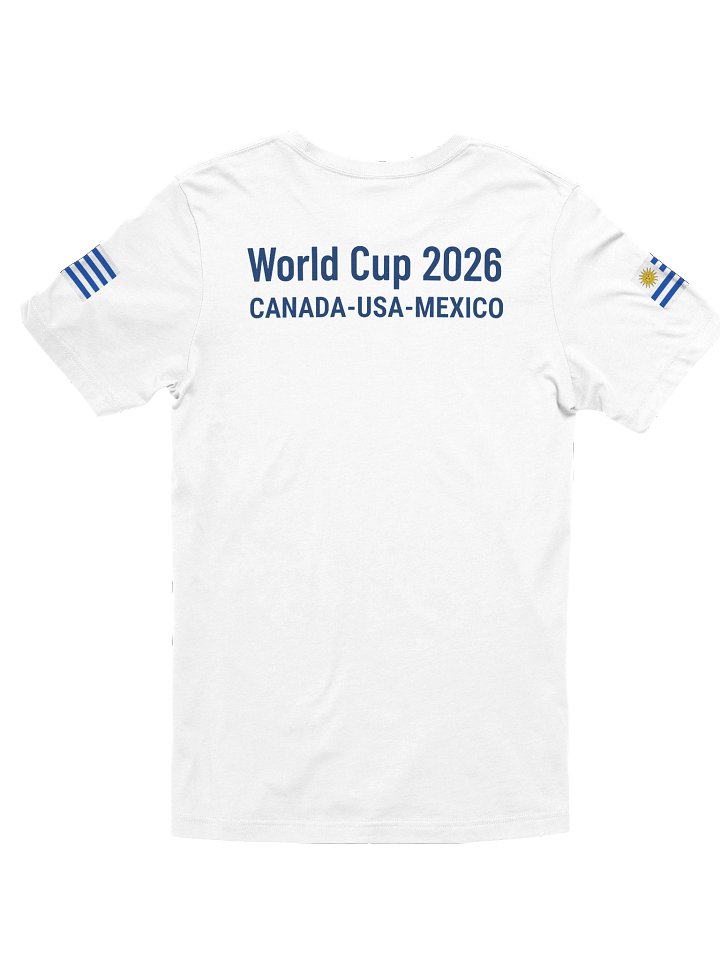 Uruguay 2026 World Cup Flag Tee - World Cup 2026 Edition - Unisex T-shirt product image (12)