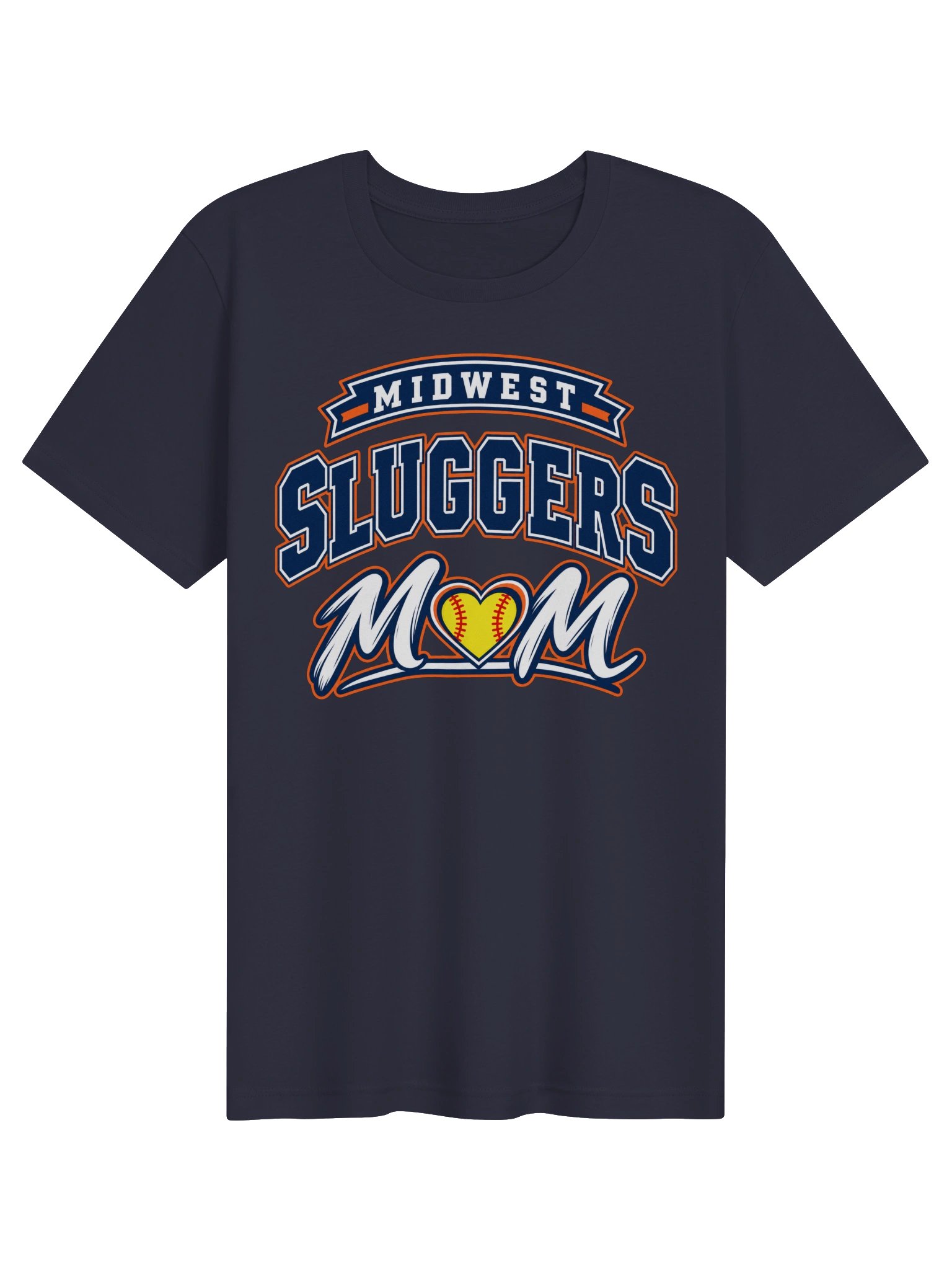Sluggers Mom Collegiate Style Unisex Supersoft Tee product image (29)