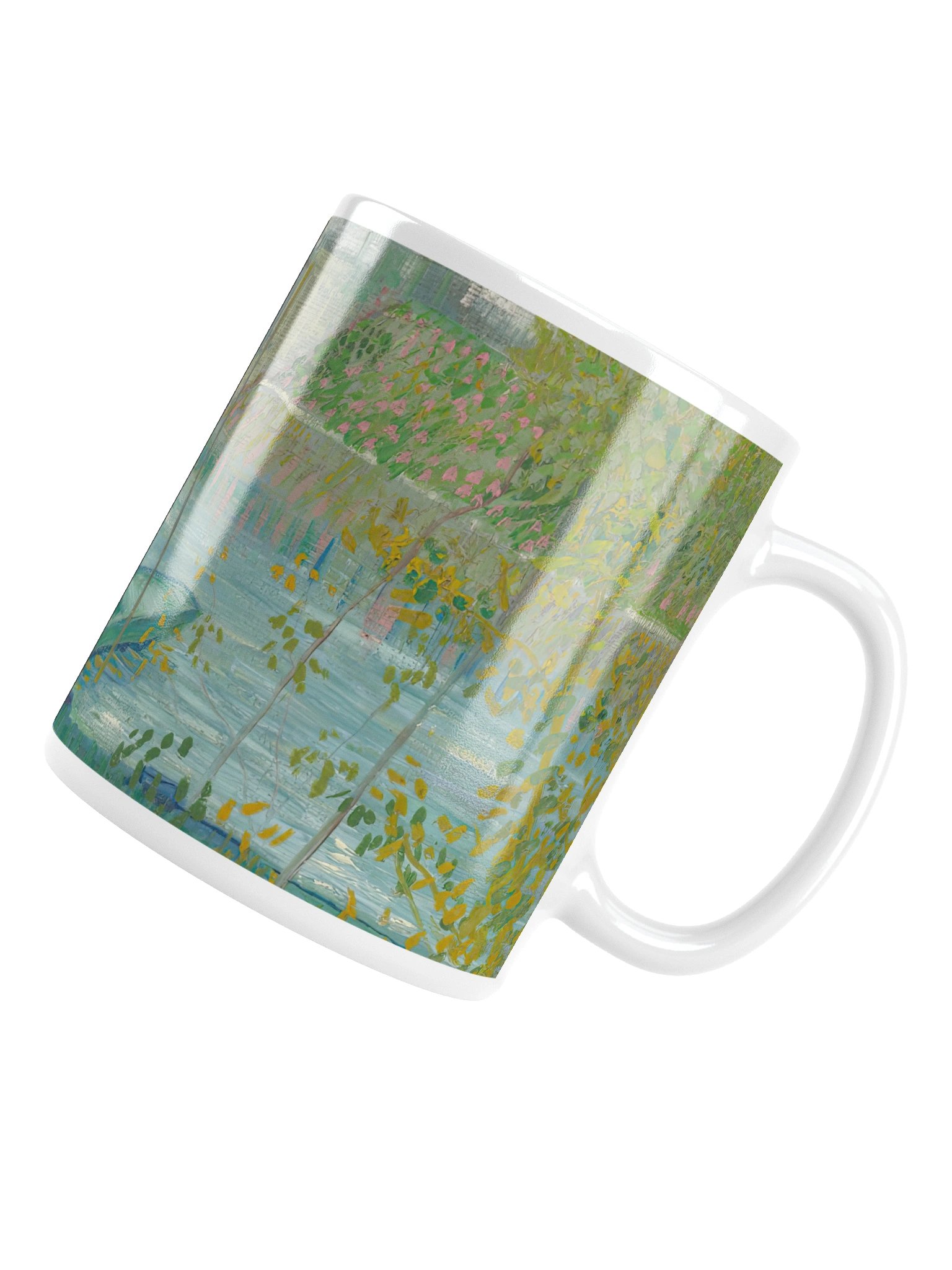 Fishing in Spring, the Pont de Clichy (Asnières) Mug product image (6)