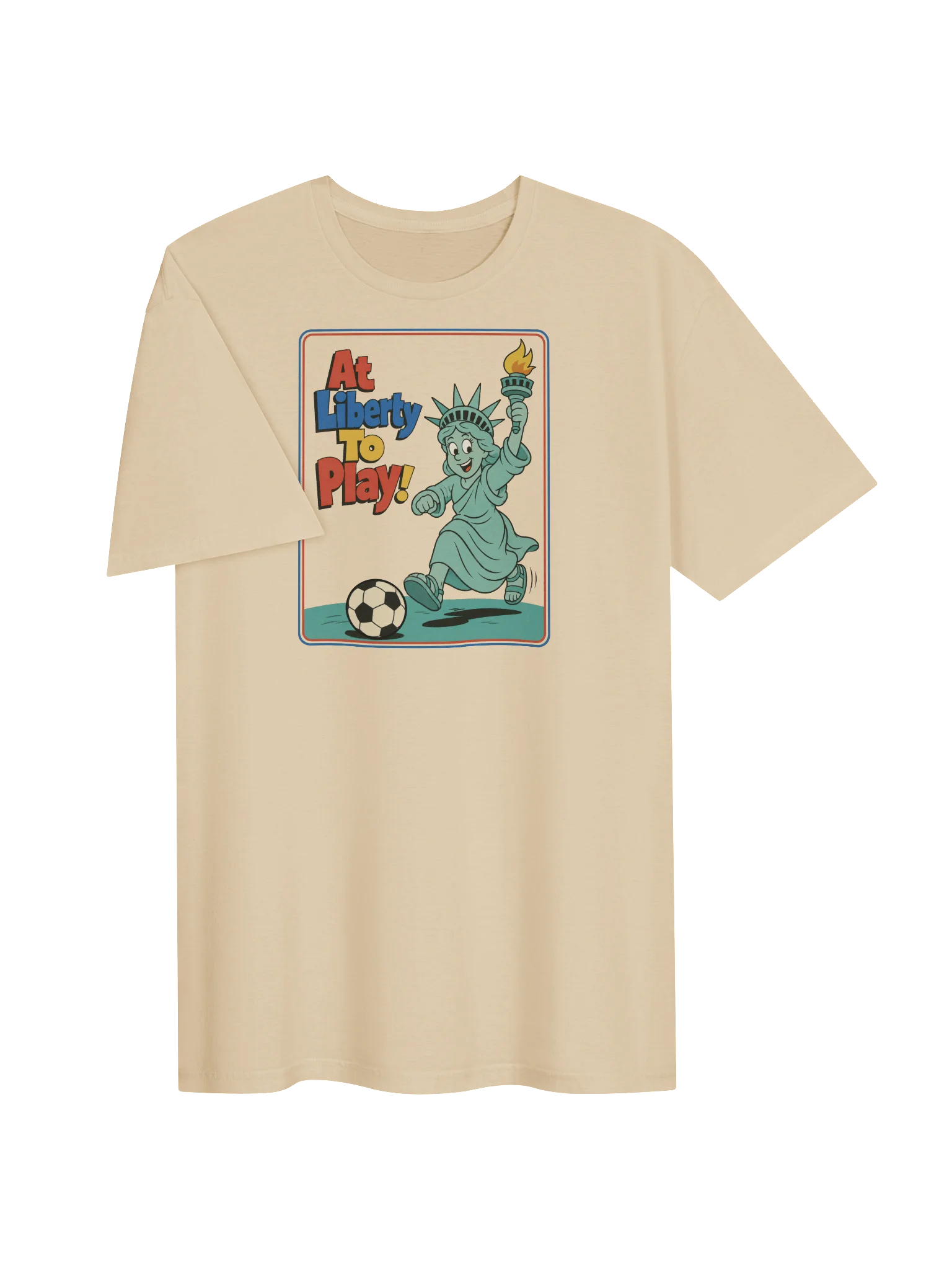 At Liberty To Play! Soccer Tee product image (3)