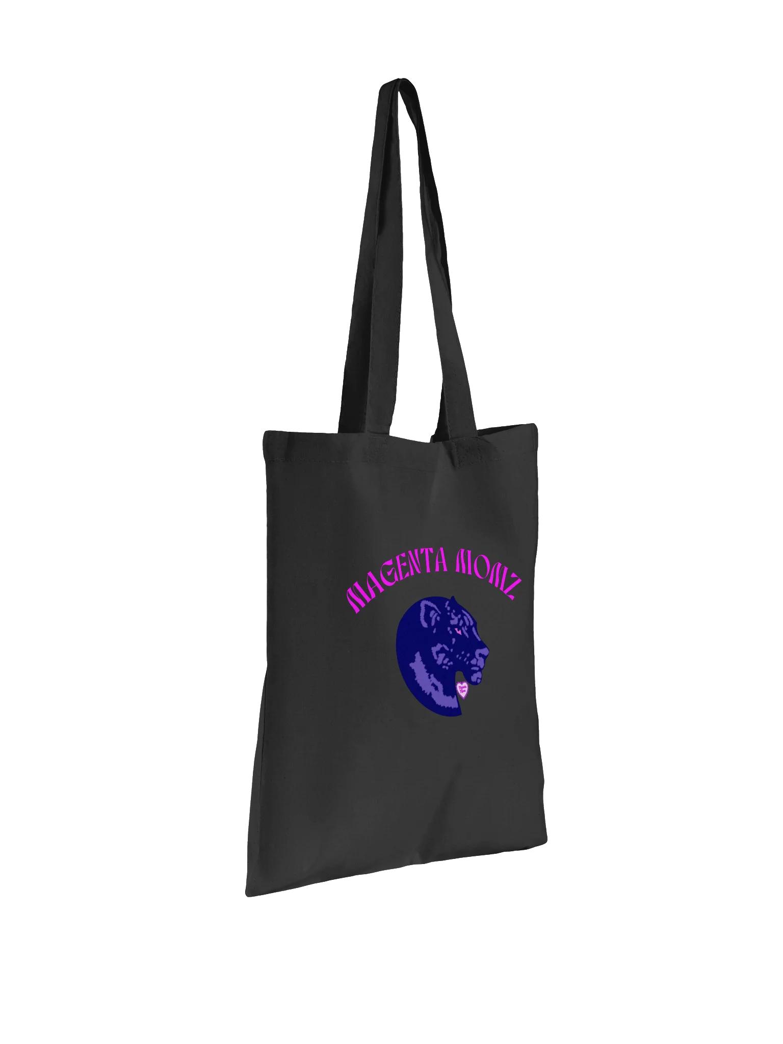 MAGENTA MOMZ PANTHER HEAD TOTE product image (3)