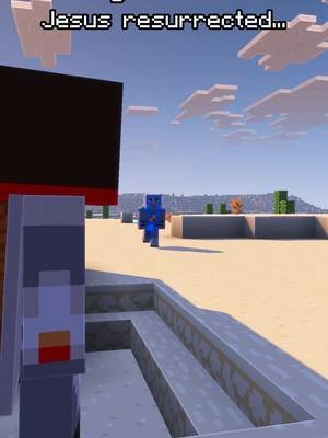 The Guards after Jesus resurrected #jesus #minecraft Remember, God is good ✝ 