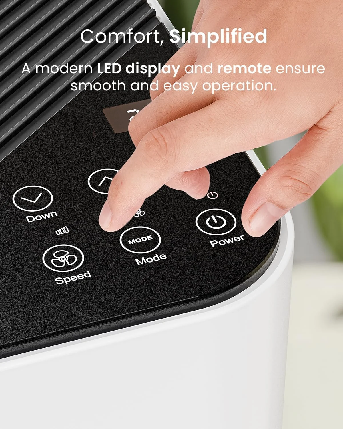 7000 BTU Portable Air Conditioner with Dehumidifier, Sleep Mode & Remote Control product image (6)