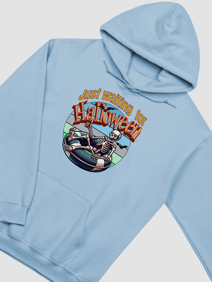 Just Waiting For Halloween Skeleton Hoodie product image (2)