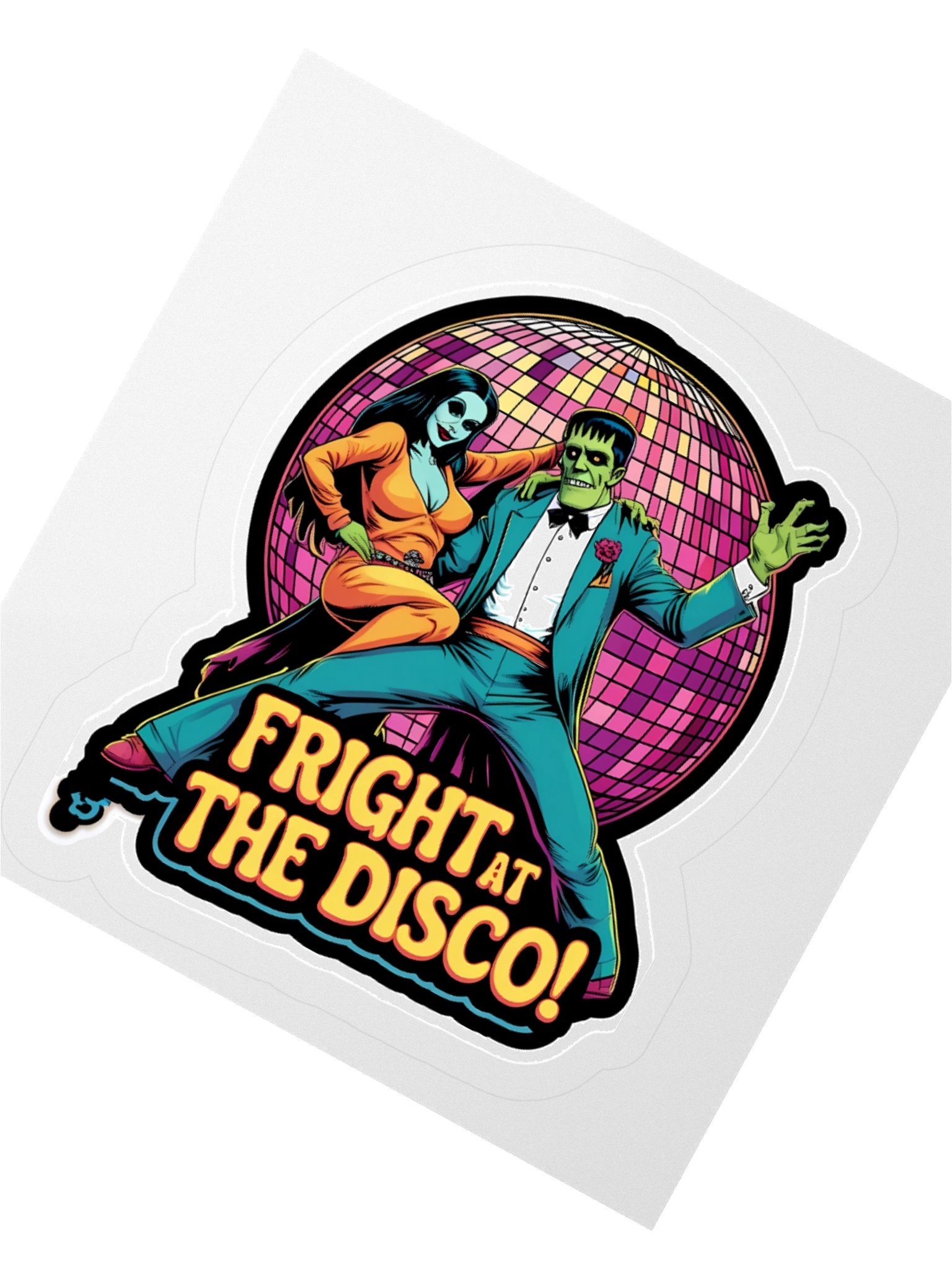 Fright at the Disco Kiss Cut Stickers product image (2)
