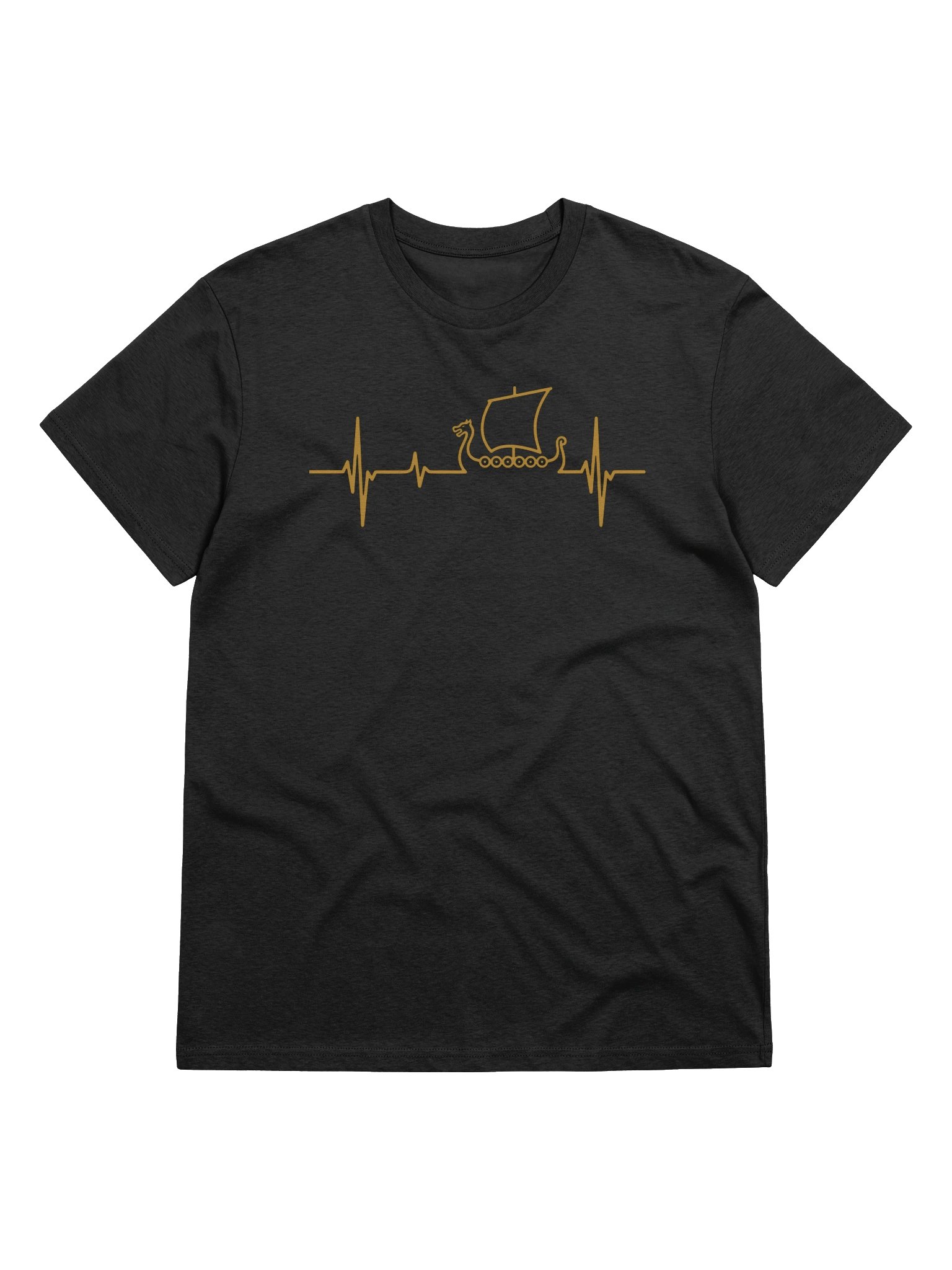 Linia życia wikinga - unisex t-shirt z bawełny organicznej product image (1)