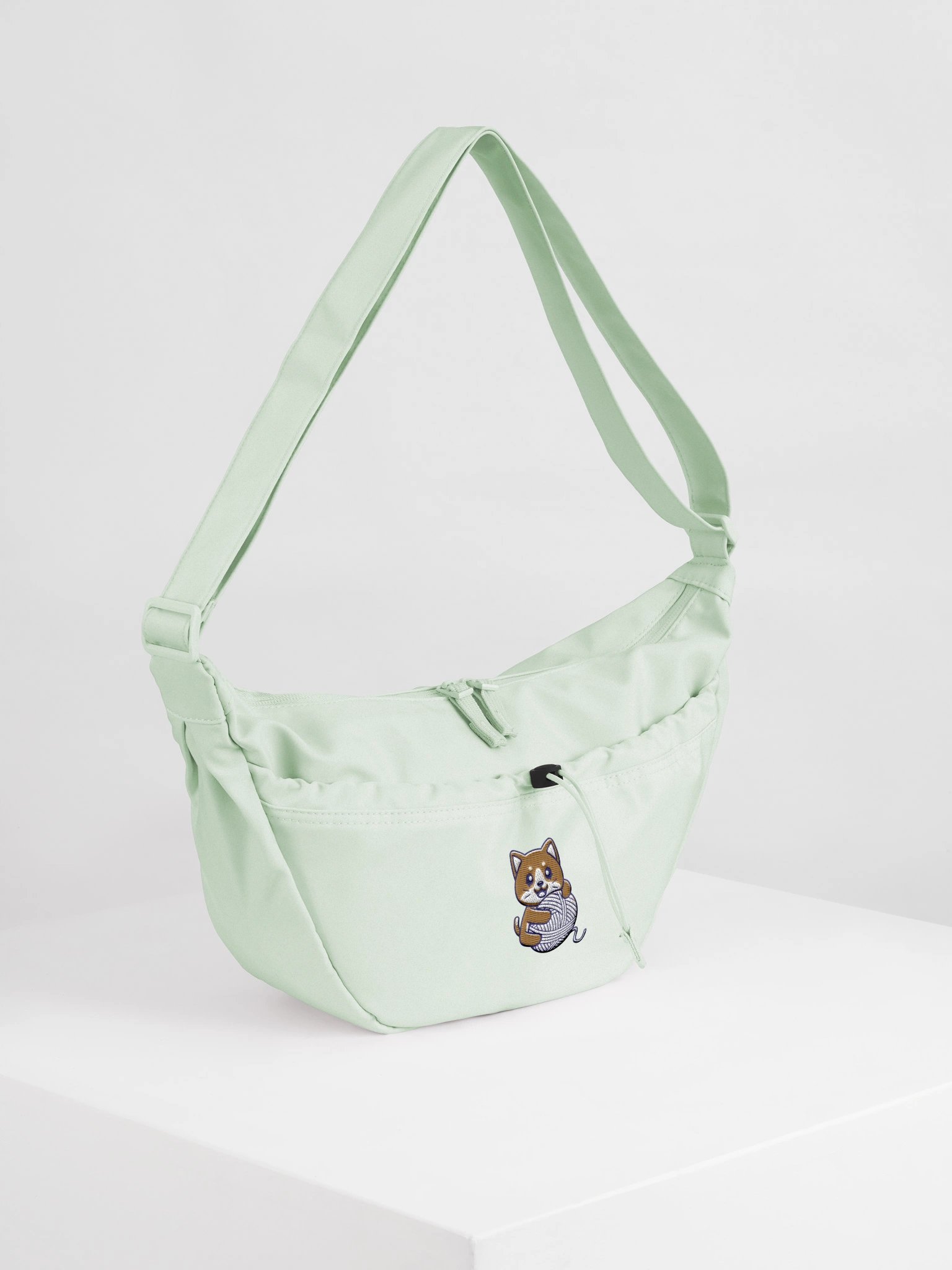 Playful Cat Yarn Crossbody Bag product image (6)