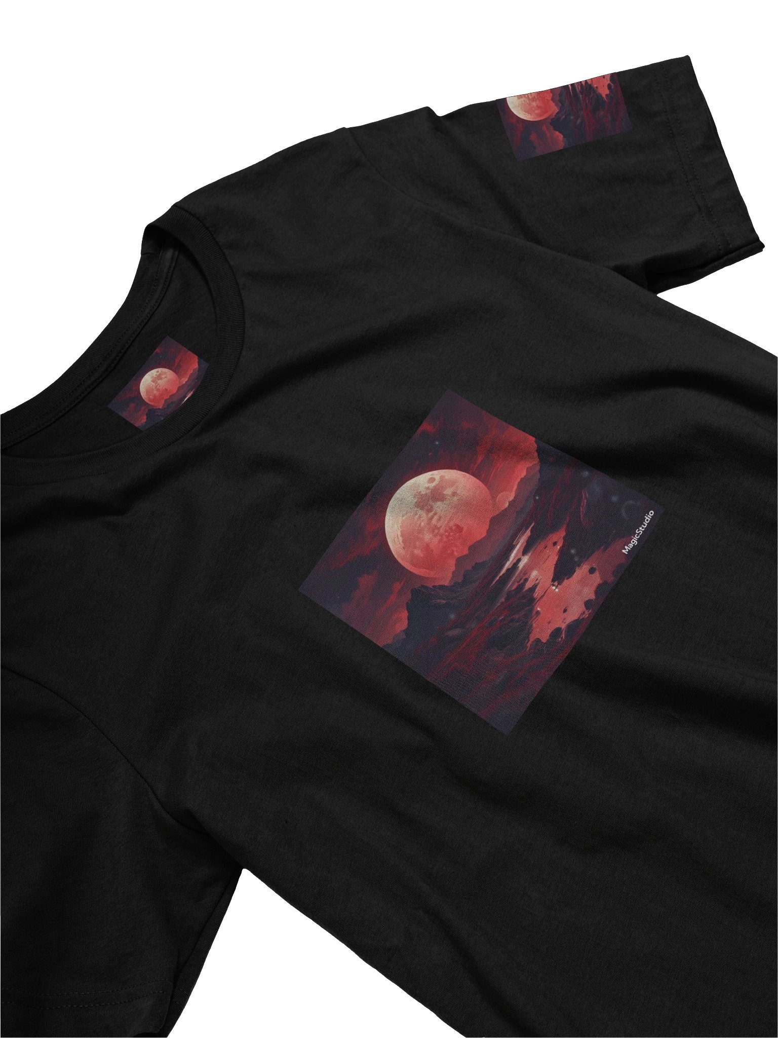 Crimson Moonlight T-Shirt product image (3)