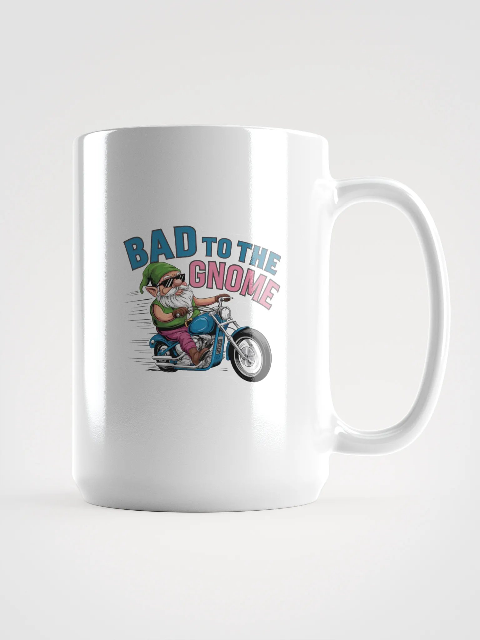 Bad to the Gnome Motorcycle Mug product image (1)