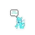 Vynal "Hello, I'm Frost!" Sticker