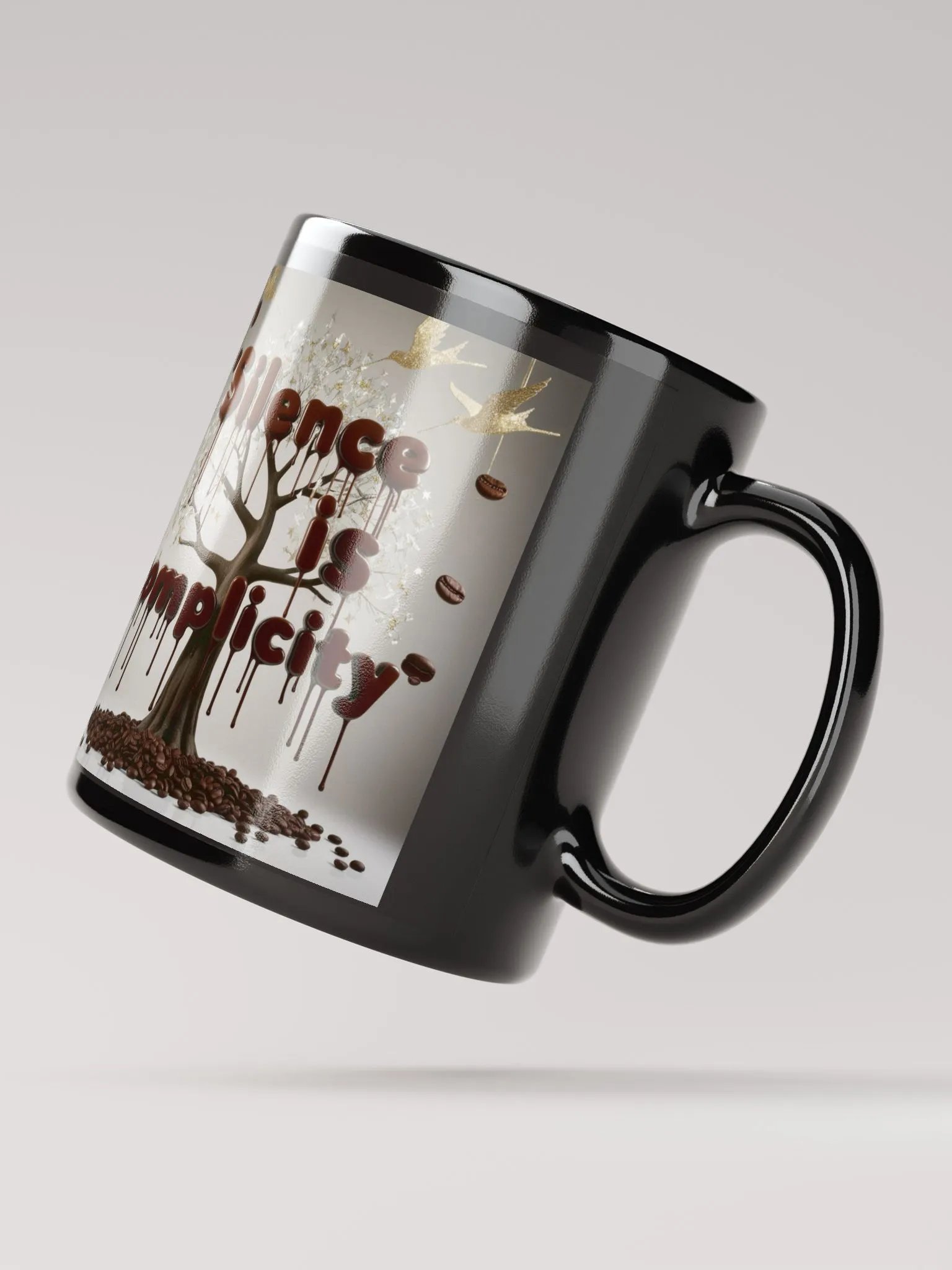 Silent Complicity Black Mug product image (5)