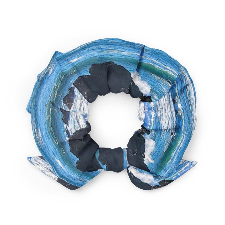 Ocean Wave All-Over Print Scrunchie product image (2)