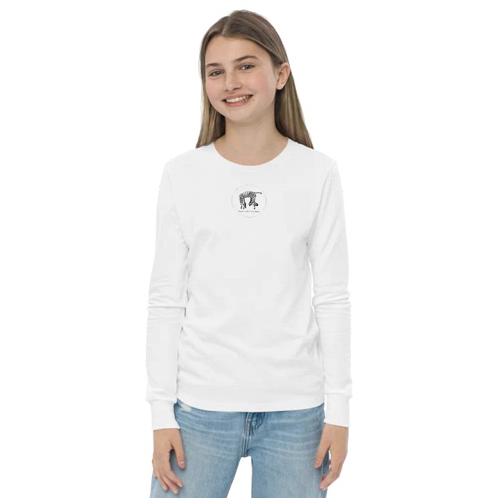 Youth Bendy Zebra Long-Sleeve T-shirt product image (2)