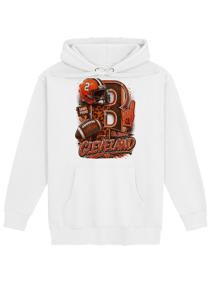 Cleveland Brown Football Hoodie product image (1)