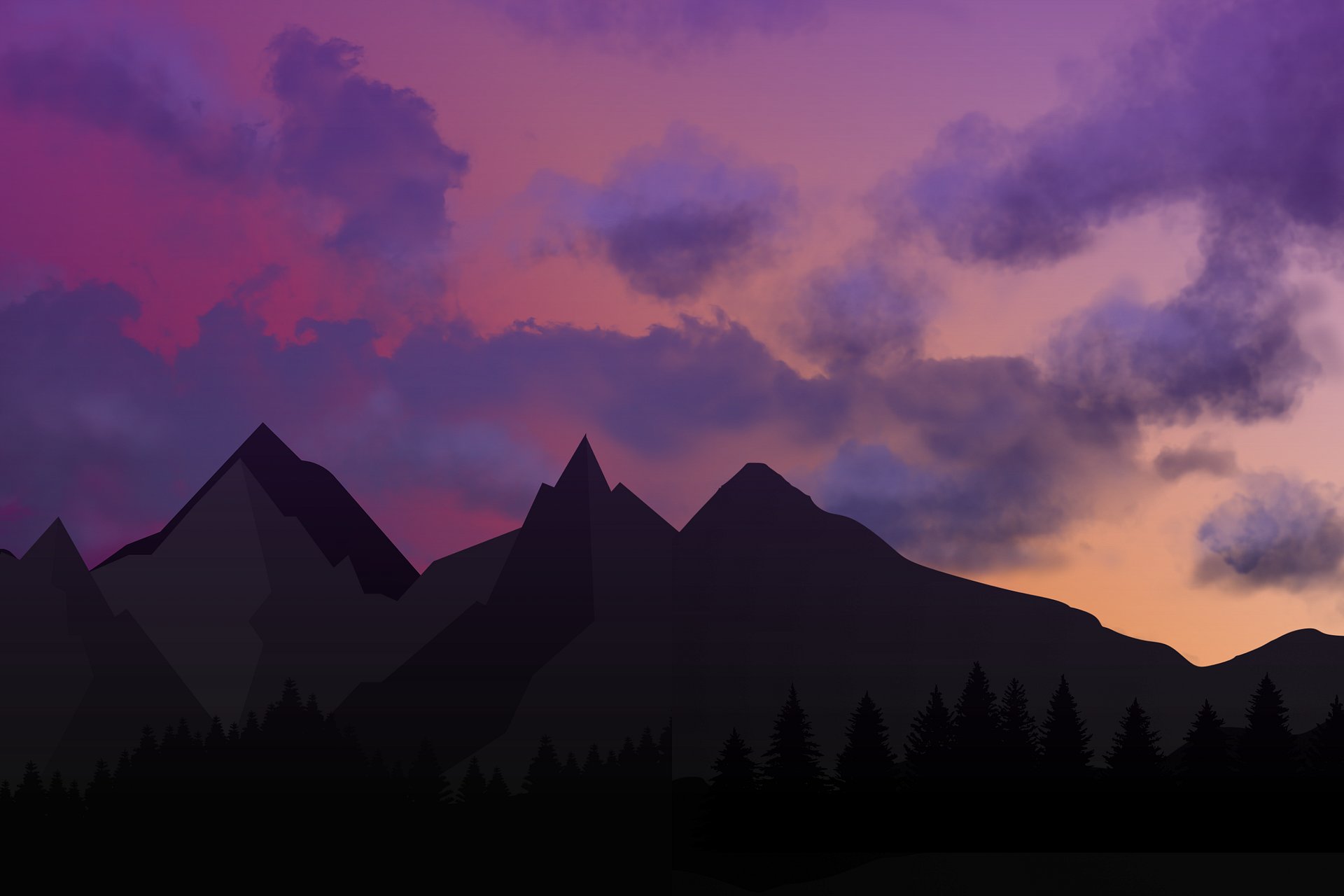 Setting Sun Poster product image (1)