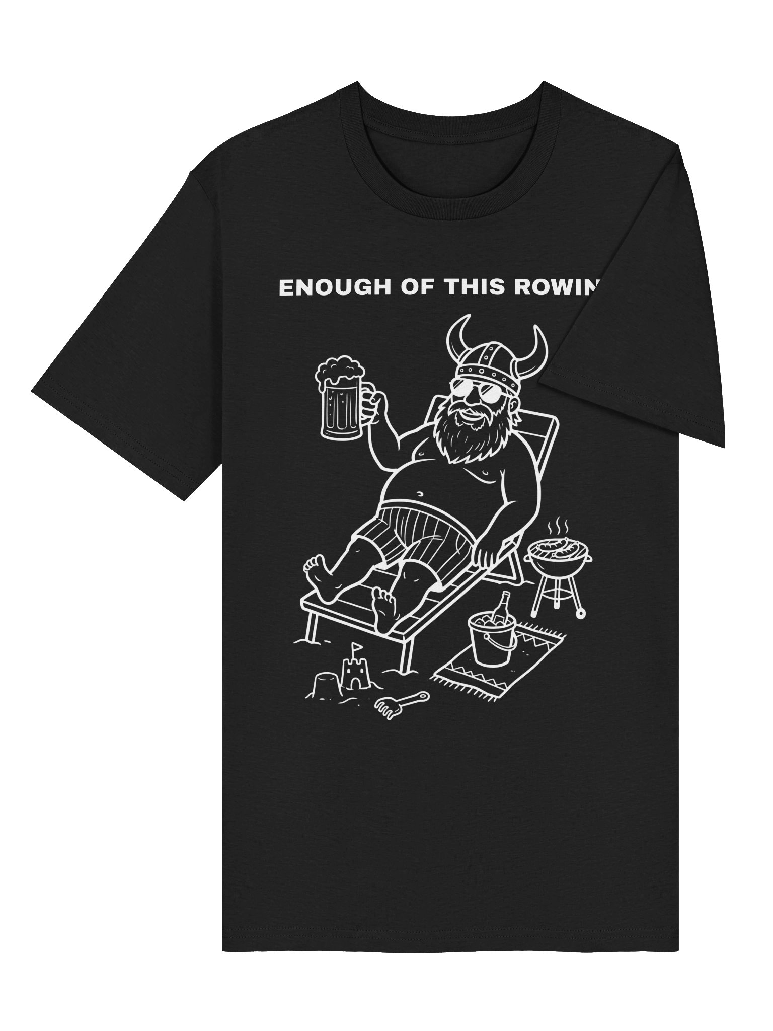 Enough of this rowing - unisex t-shirt z bawełny organicznej product image (3)