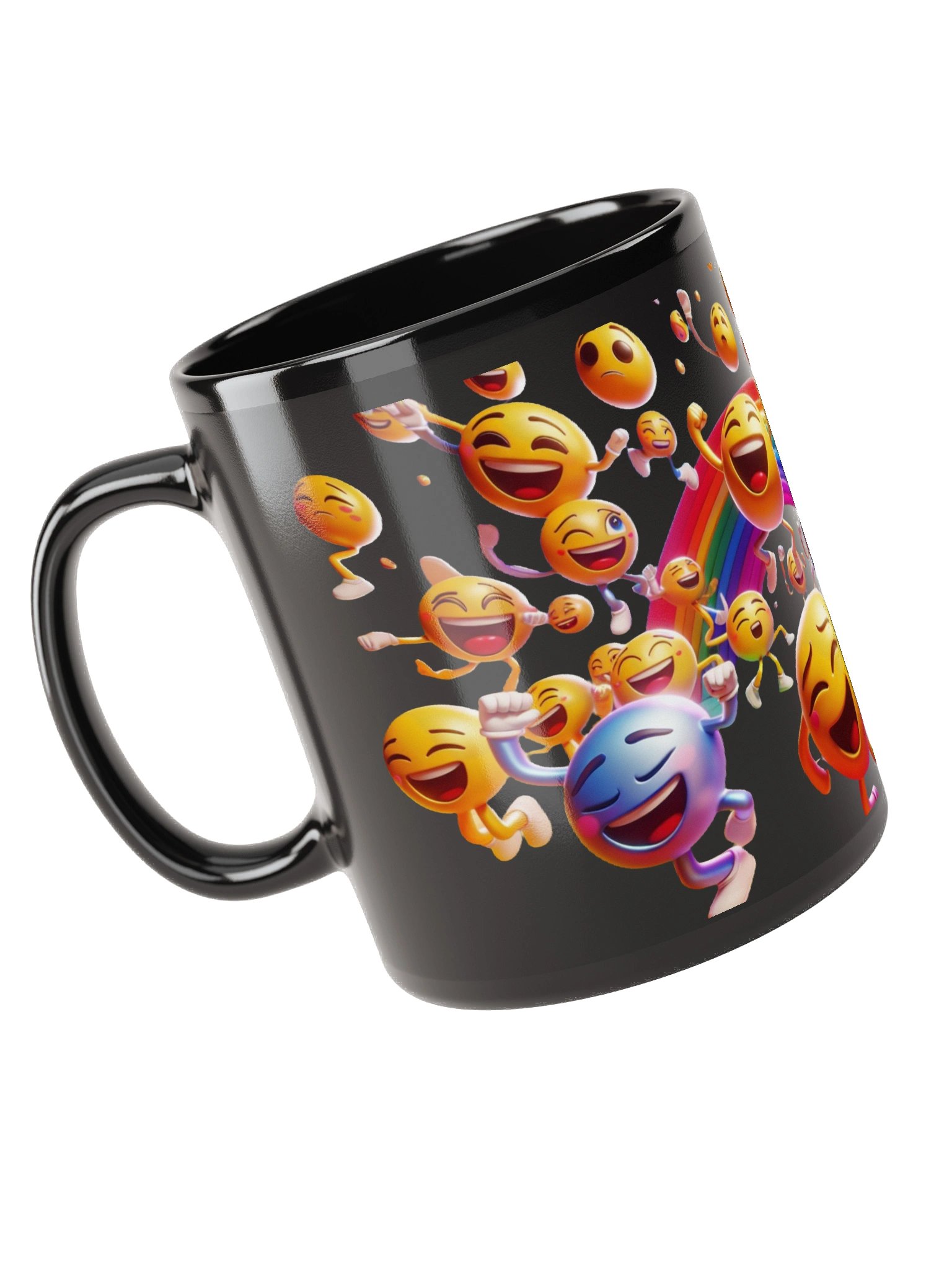 Black Glossy Mug product image (6)