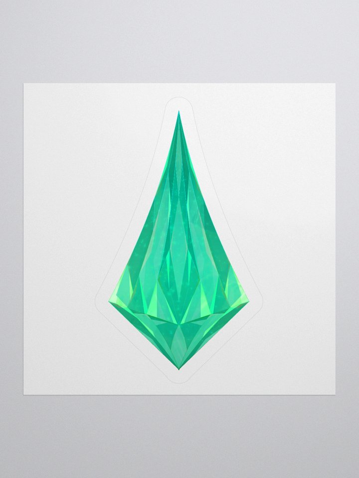 Soul Crystal Sticker - Green product image (2)