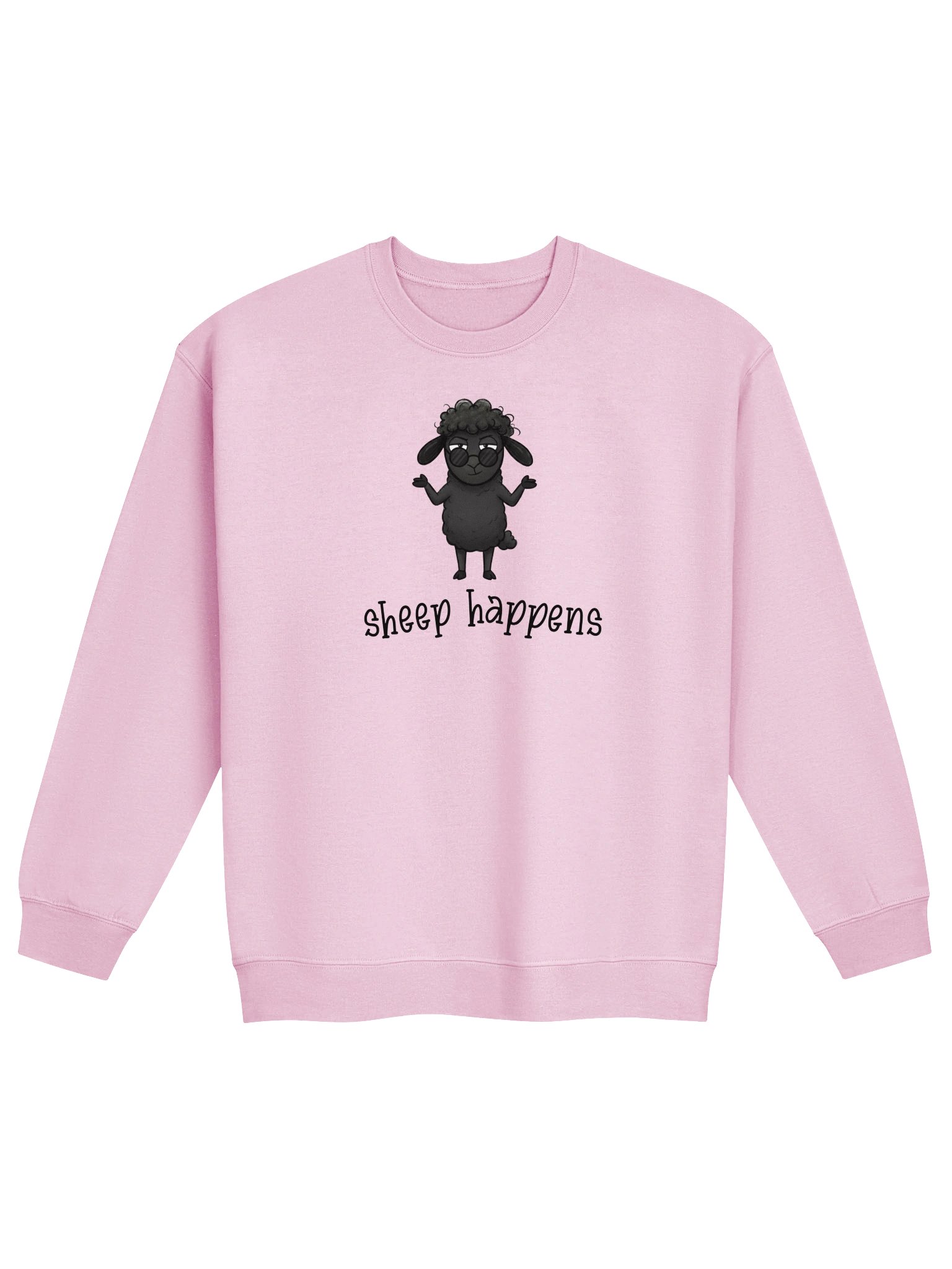 Sheep Happens Crewneck Sweatshirt product image (3)