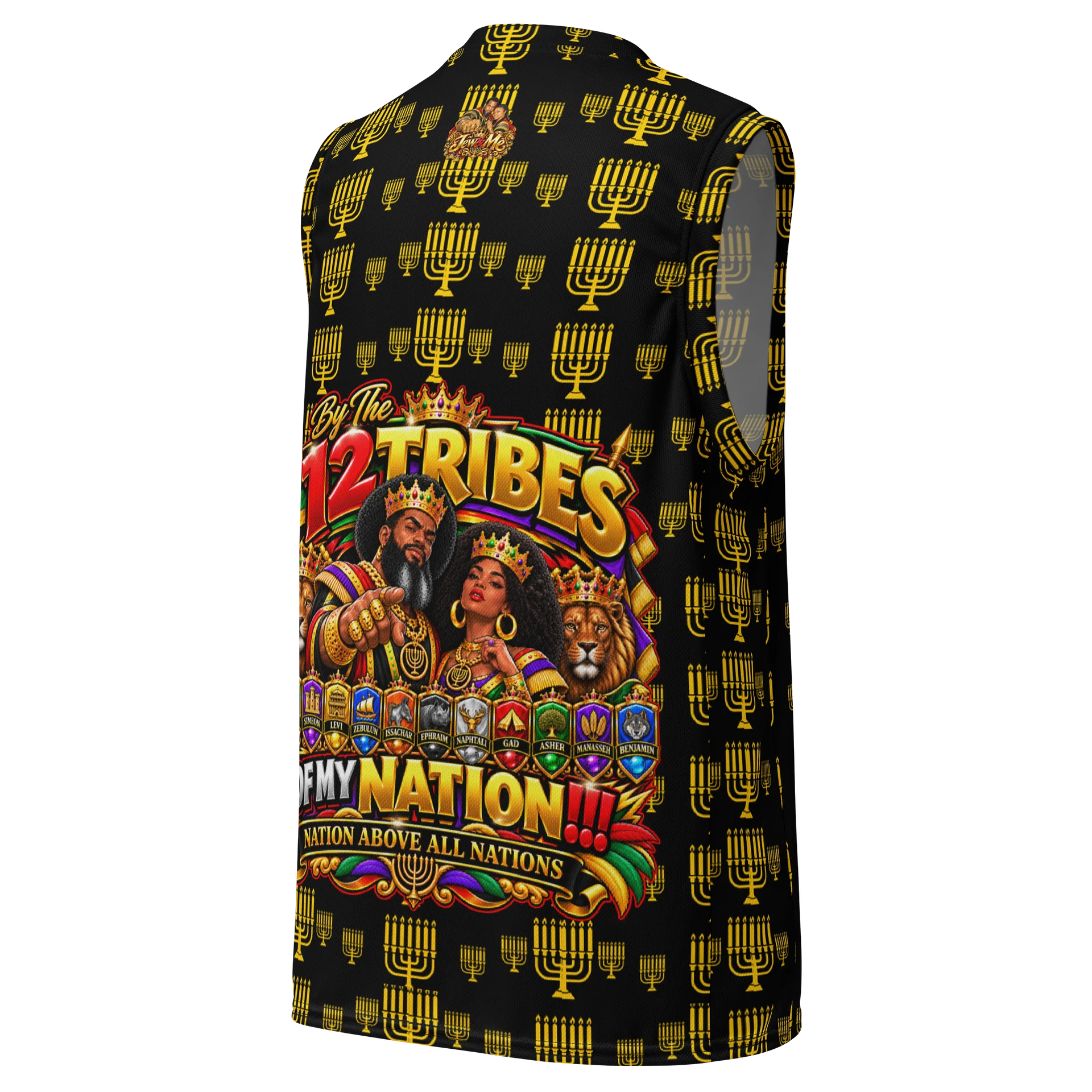 12 Spots Taken Basketball Jersey Gold product image (3)