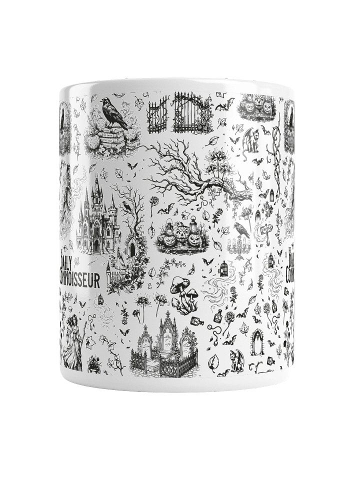 Spooky Toile Pattern Mug - Light product image (4)