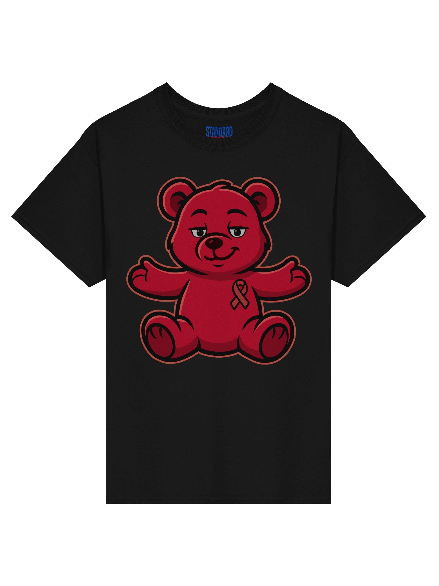 Red Bear of Sharing T Shirt product image (1)