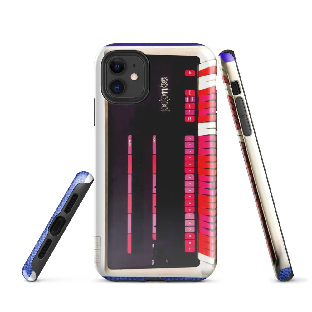 RetroTech PDP11 Digital Computer 15 iPhone® Tough Case product image (1)