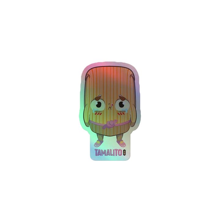 Tamalito - Sticker (Holographic Kiss Cut) product image (1)