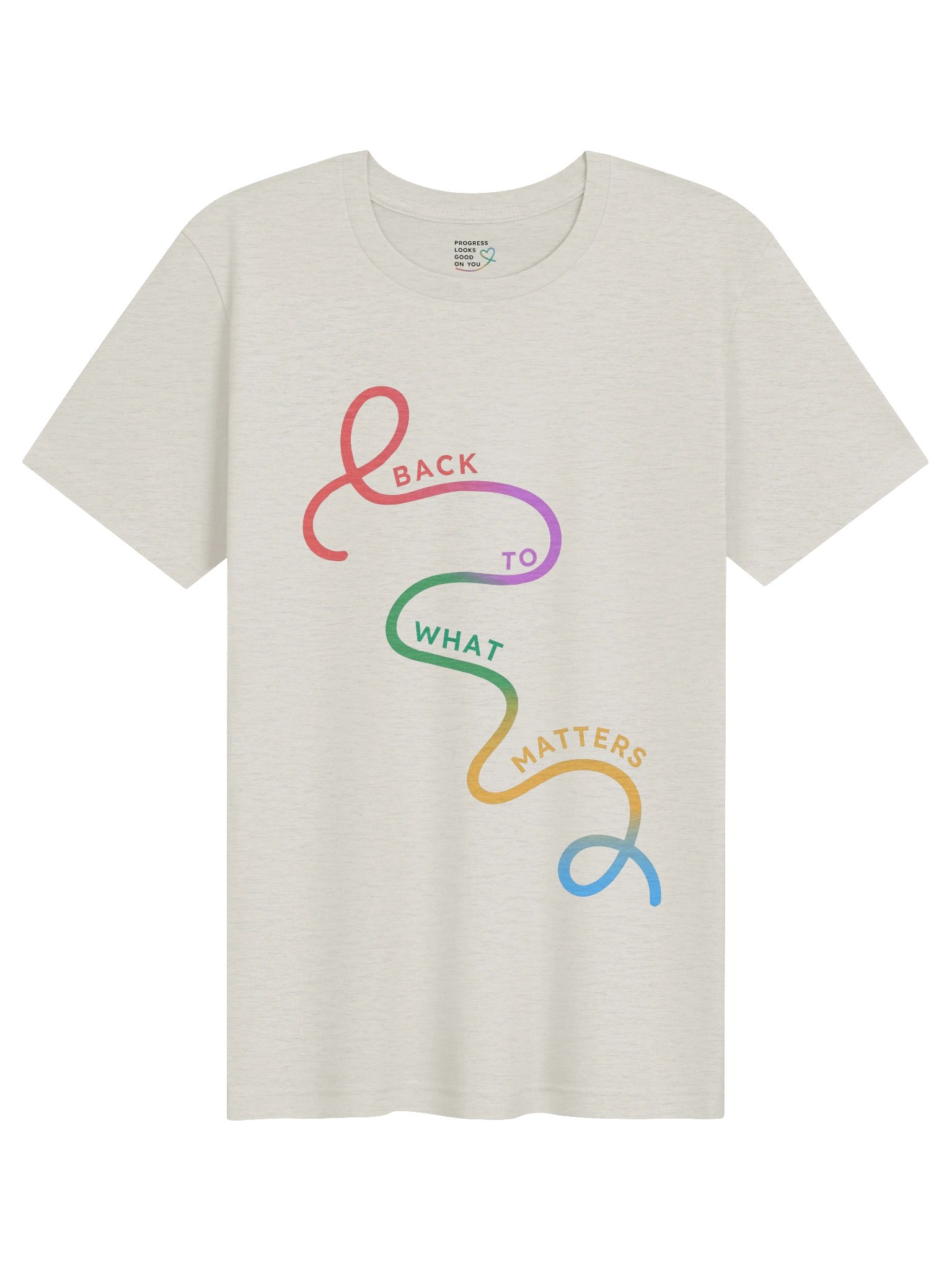 Back to What Matters Light Tee product image (1)