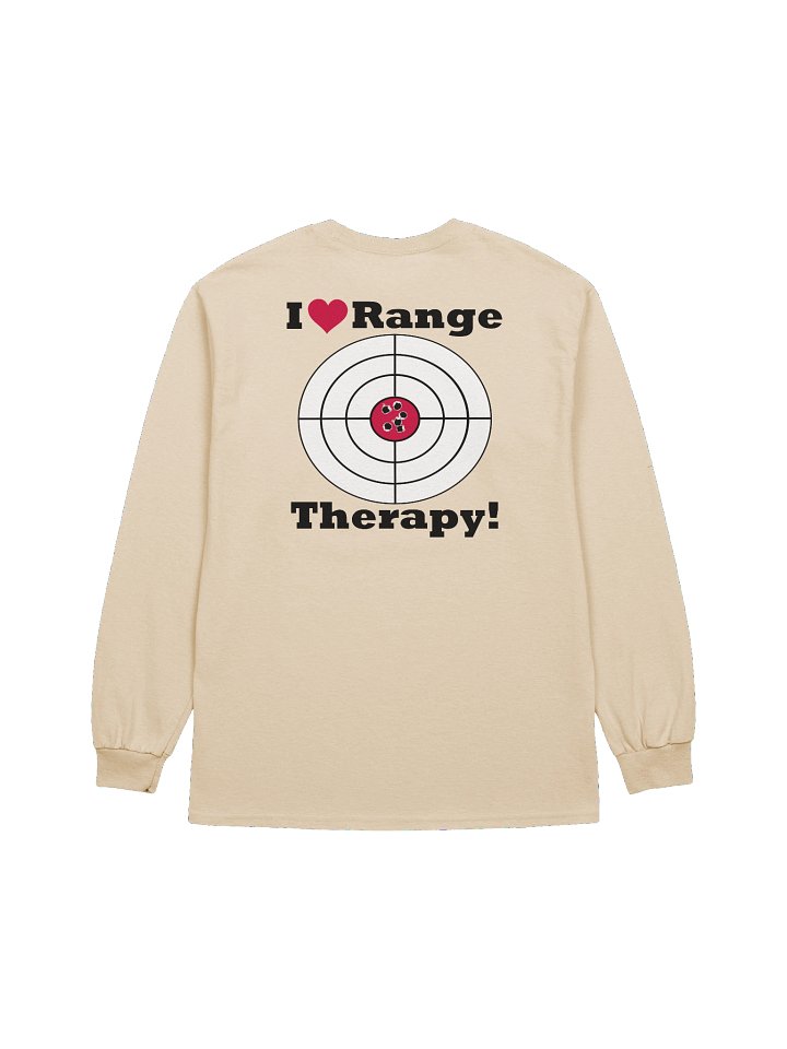 I LOVE Range Therapy Cotton Long Sleeve T-Shirt product image (2)