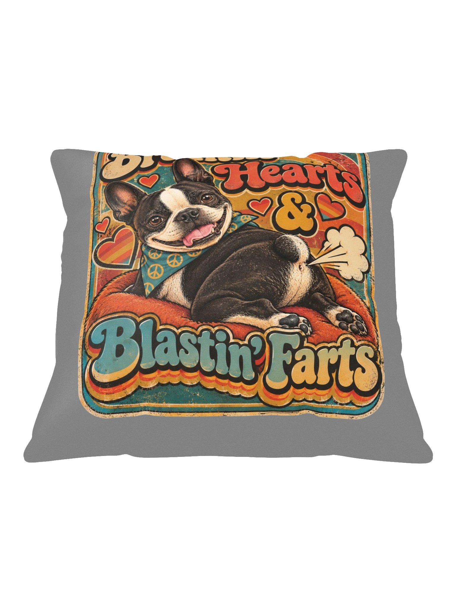 Breakin Hearts & Blastin Farts 18 x 18 Pillow product image (1)