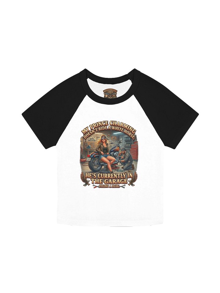 MötoGirl Attitude Baby Tee product image (1)