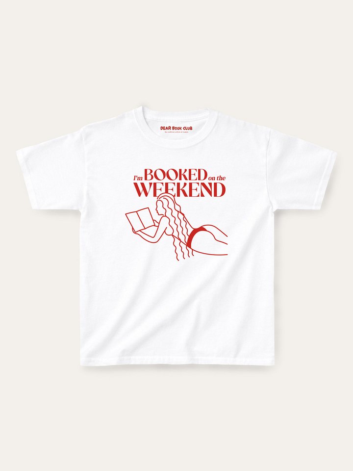 I'm Booked on the Weekend - Baby Tee product image (1)